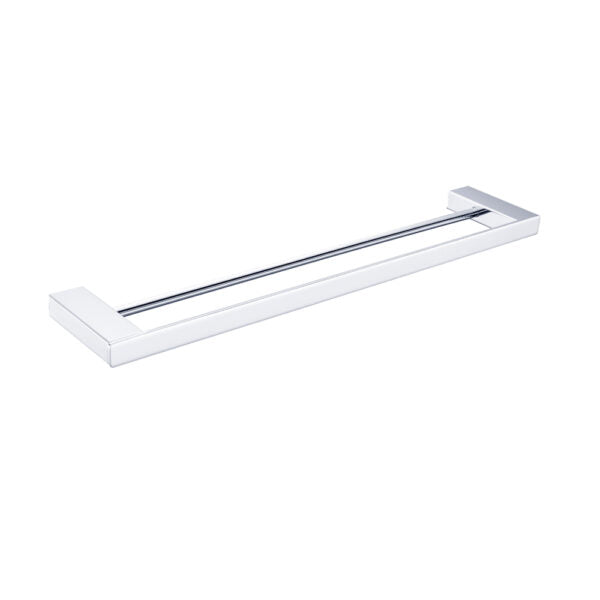 CELIA DOUBLE TOWEL RAIL 800MM CHROME