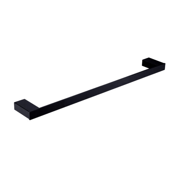 CELIA SINGLE TOWEL RAIL 600MM MATTE BLACK