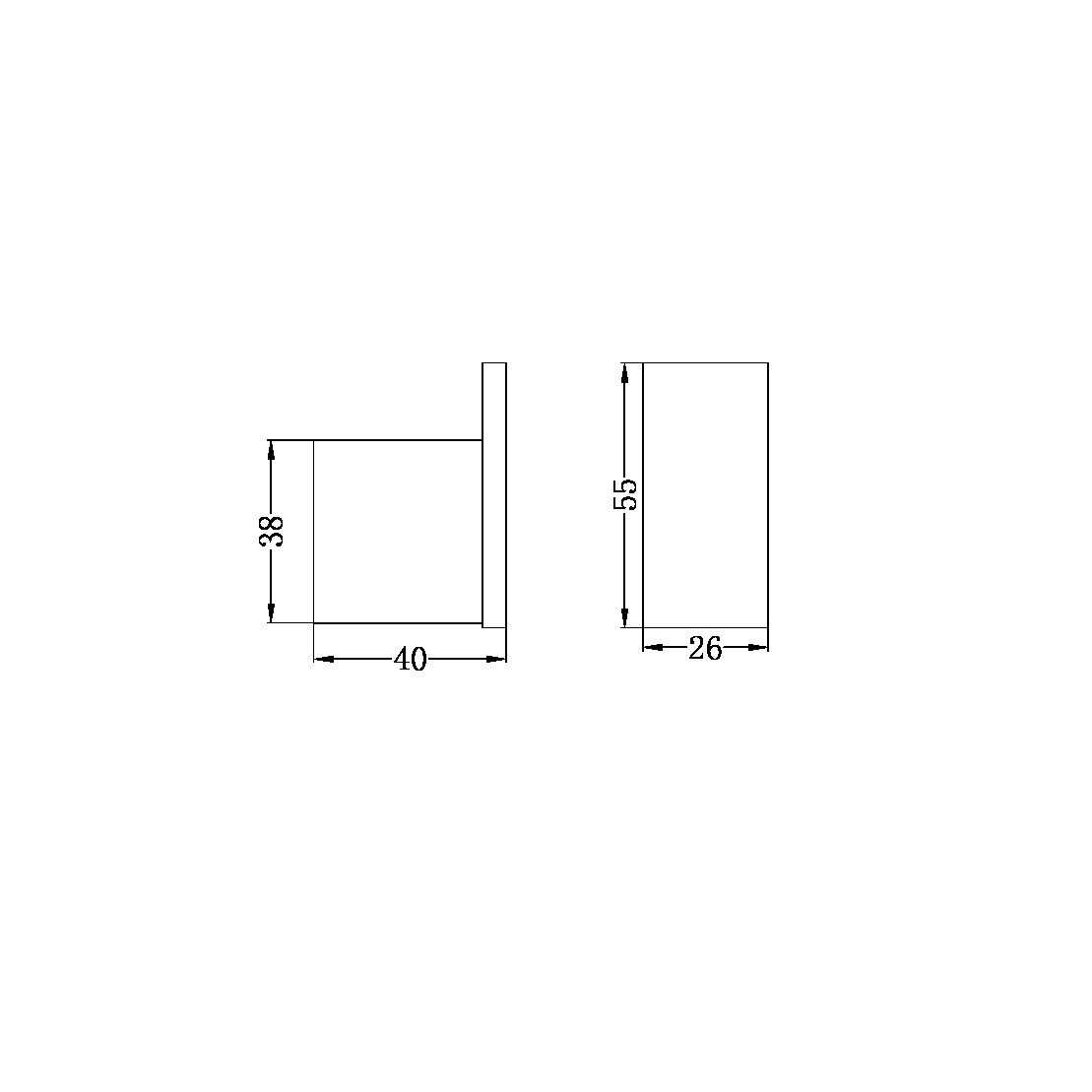 CELIA ROBE HOOK BRUSHED NICKEL