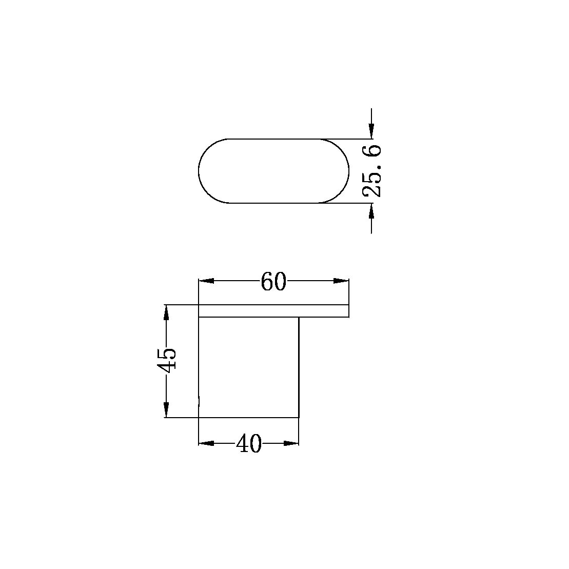 BIANCA ROBE HOOK CHROME