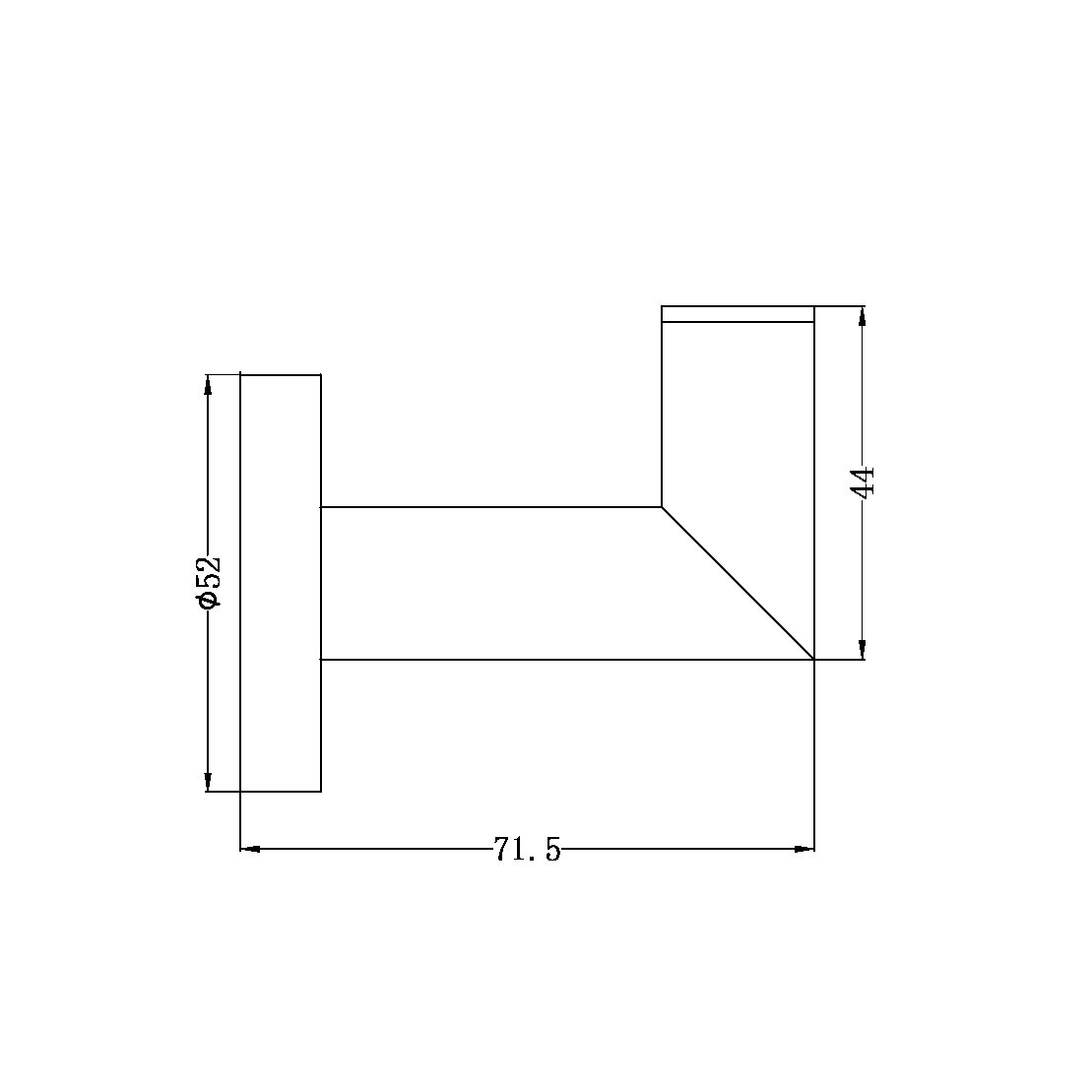 DOLCE ROBE HOOK BRUSHED NICKEL