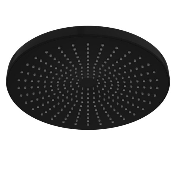 OPAL 250MM SHOWER HEAD MATTE BLACK
