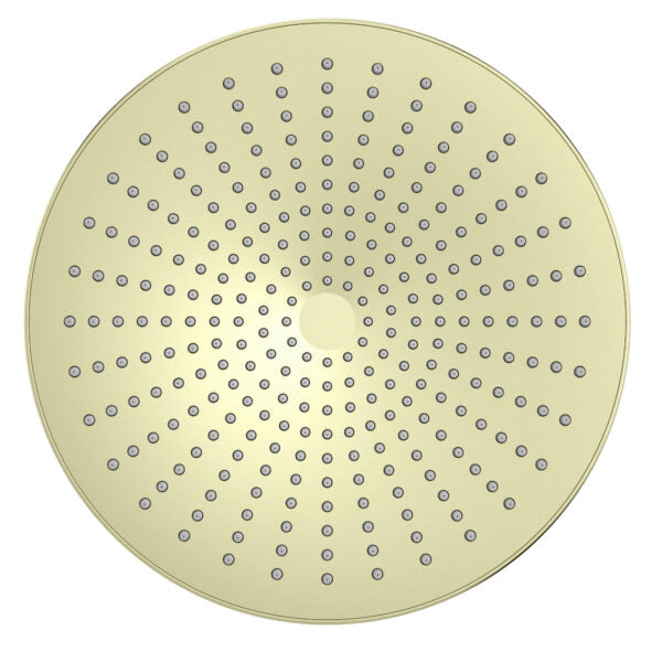 OPAL 250MM SHOWER HEAD BRUSHED GOLD