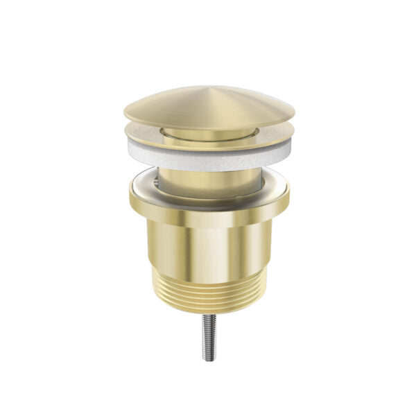 UNIVERSAL POP UP WASTE BRUSHED GOLD