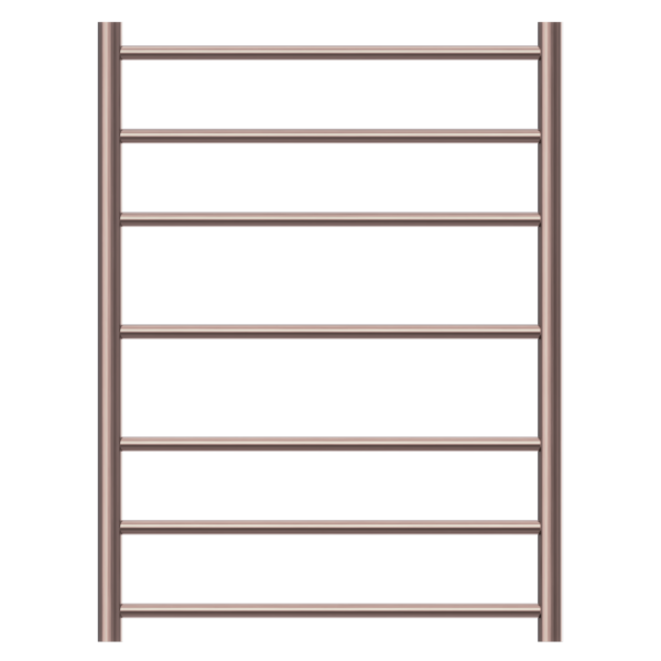 HEATED TOWEL LADDER BRUSHED BRONZE