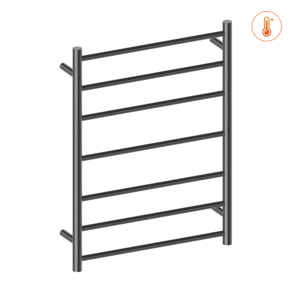 HEATED TOWEL LADDER GRAPHITE