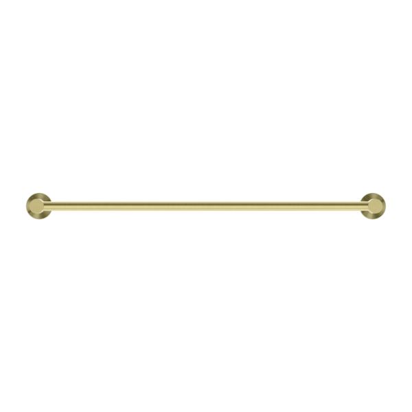 MECCA DOUBLE TOWEL RAIL 600MM BRUSHED GOLD