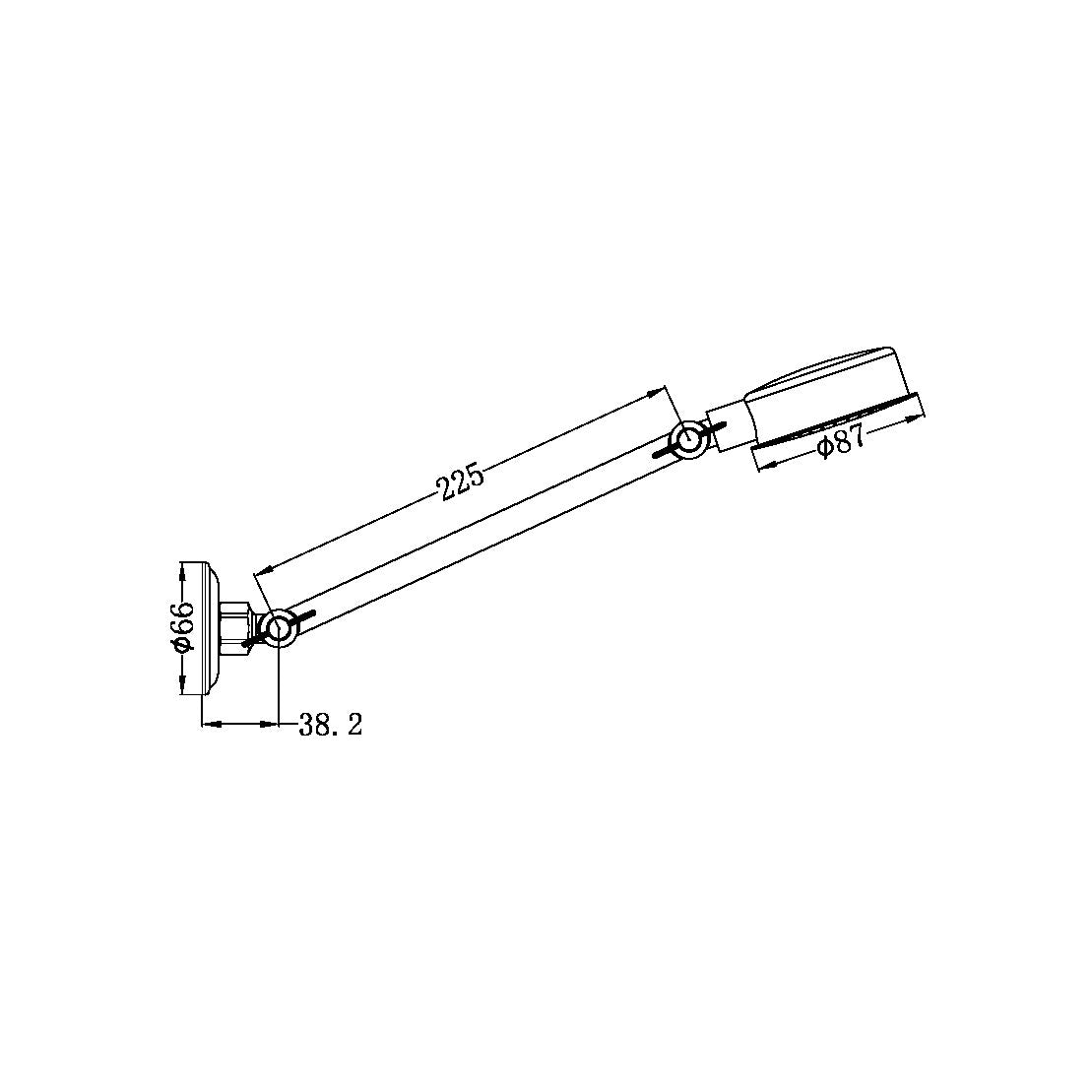 CLASSIC ALL DIRECTION SHOWER HEAD CHROME