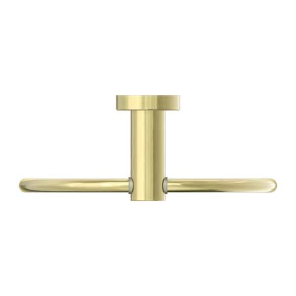 MECCA HAND TOWEL RING BRUSHED GOLD