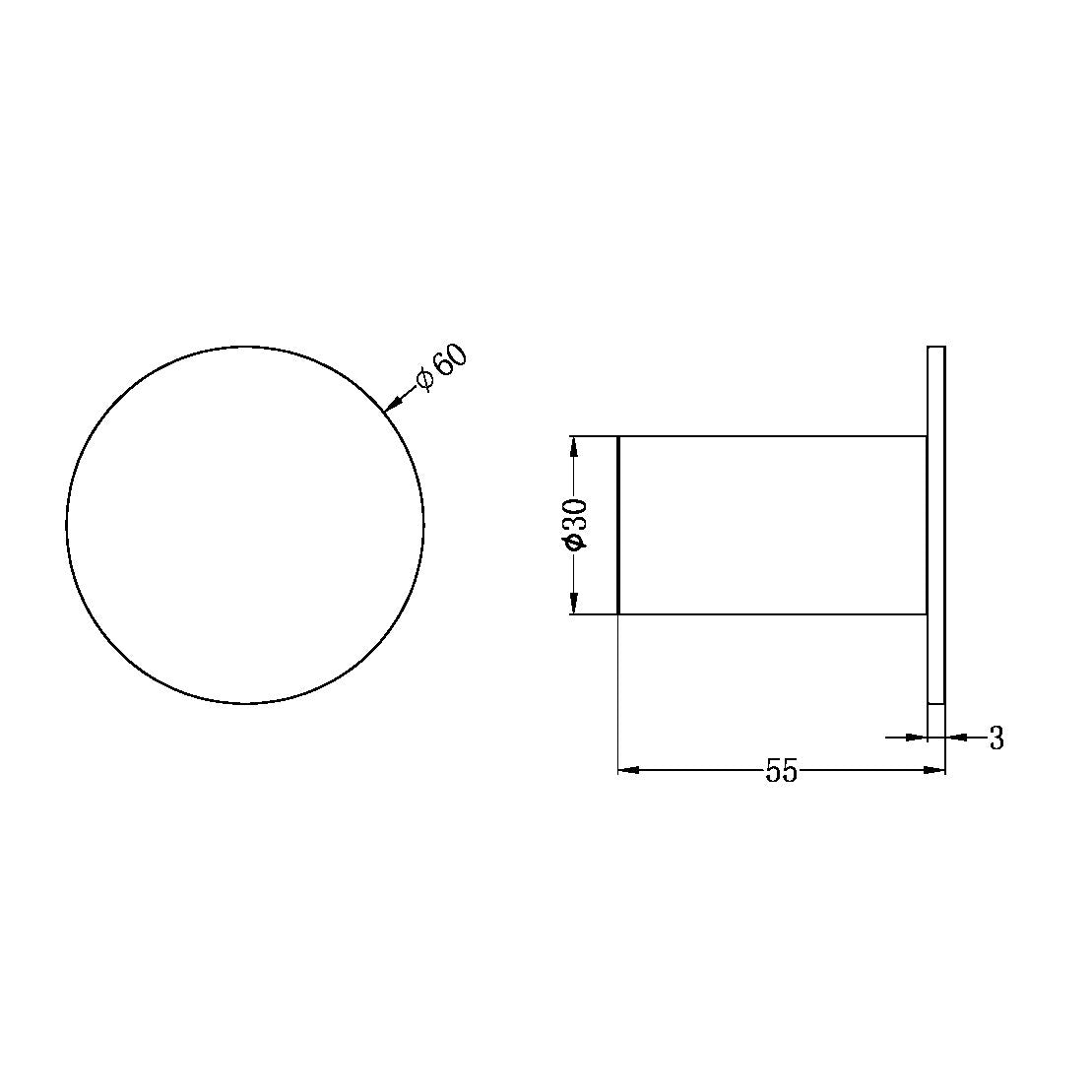 MECCA ROBE HOOK II CHROME