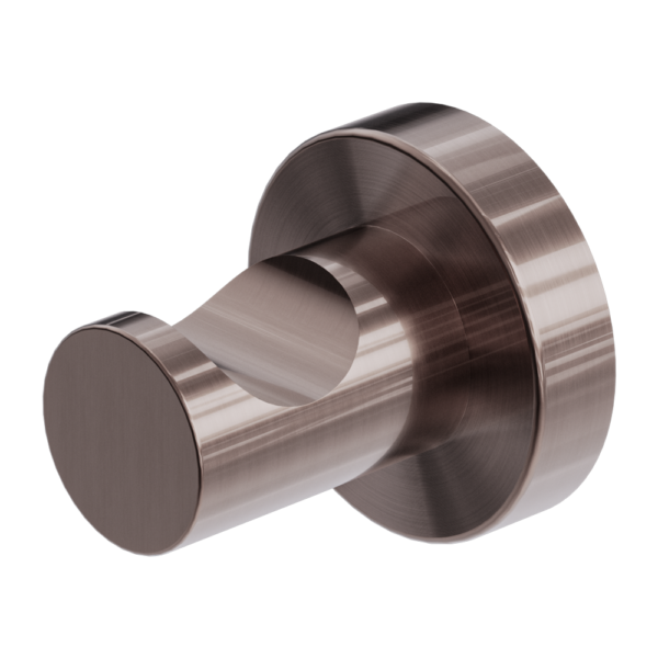 MECCA ROBE HOOK BRUSHED BRONZE