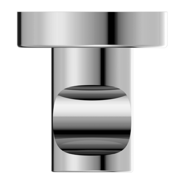 MECCA ROBE HOOK CHROME