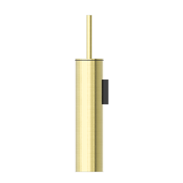 MECCA TOILET BRUSH HOLDER BRUSHED GOLD