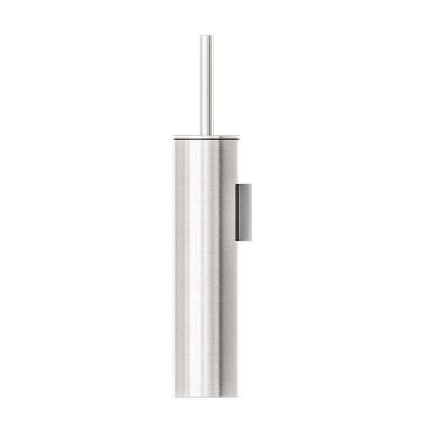 MECCA TOILET BRUSH HOLDER BRUSHED NICKEL