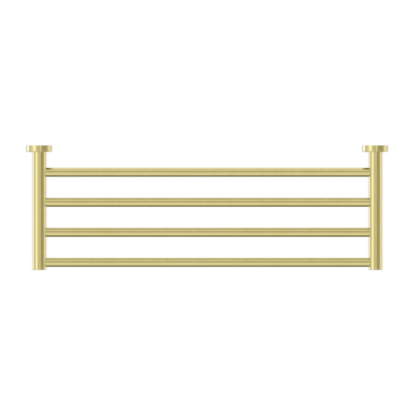 MECCA TOWEL RACK BRUSHED GOLD