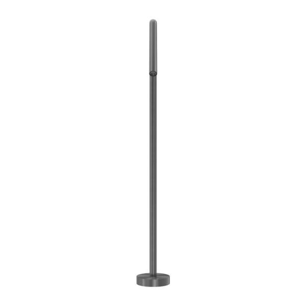 MECCA FREESTANDING BATH SPOUT ONLY GUN METAL