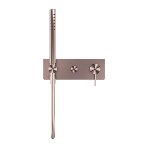 MECCA SHOWER MIXER DIVERTOR SYSTEM BRUSHED BRONZE