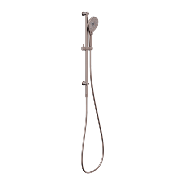 MECCA SHOWER RAIL BRUSHED BRONZE