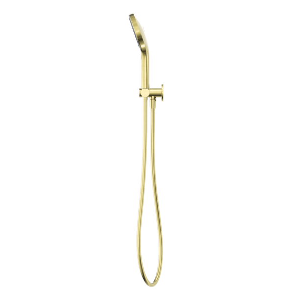 MECCA SHOWER ON BRACKET WITH AIR SHOWER II BRUSHED GOLD