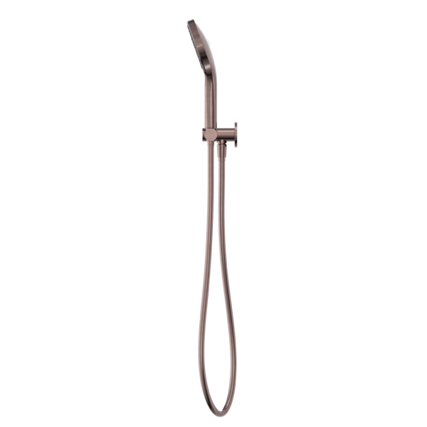 MECCA SHOWER ON BRACKET WITH AIR SHOWER II BRUSHED BRONZE