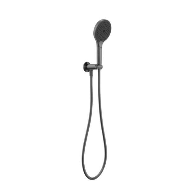 MECCA SHOWER ON BRACKET WITH AIR SHOWER II GUN METAL