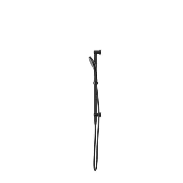 MECCA SHOWER RAIL WITH AIR SHOWER II MATTE BLACK