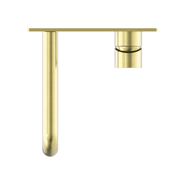 MECCA WALL BASIN/BATH MIXER 120MM BRUSHED GOLD