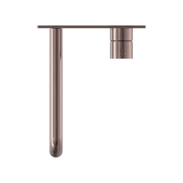 MECCA WALL BASIN/BATH MIXER HANDLE UP 160MM BRUSHED BRONZE