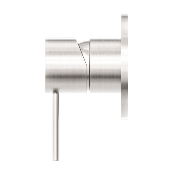 MECCA SHOWER MIXER 80MM PLATE BRUSHED NICKEL
