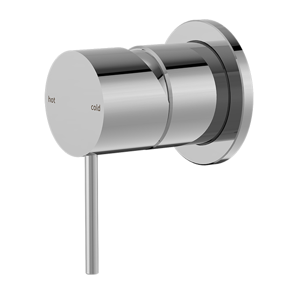 MECCA SHOWER MIXER 60MM PLATE CHROME