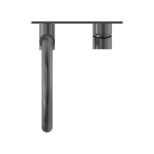 MECCA WALL BASIN/BATH MIXER SWIVEL SPOUT GUN METAL