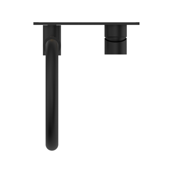 MECCA WALL BASIN/BATH MIXER SWIVEL SPOUT MATTE BLACK