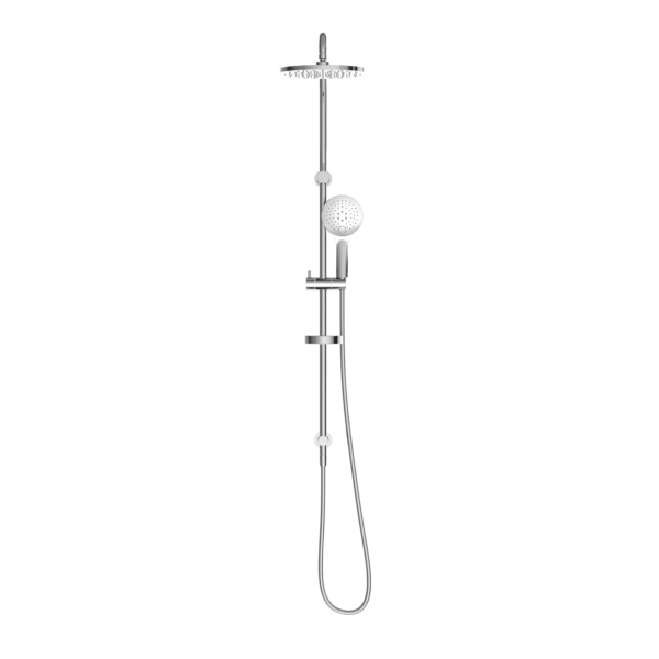 BUILDER PROJECT TWIN SHOWER CHROME