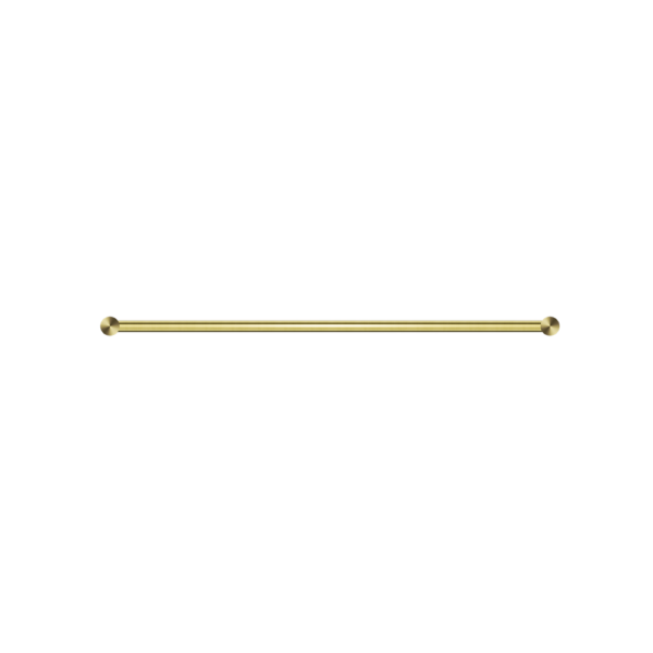 NEW MECCA DOUBLE TOWEL RAIL 600MM BRUSHED GOLD