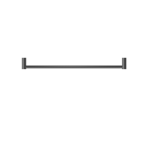 NEW MECCA SINGLE TOWEL RAIL 600MM GUN METAL