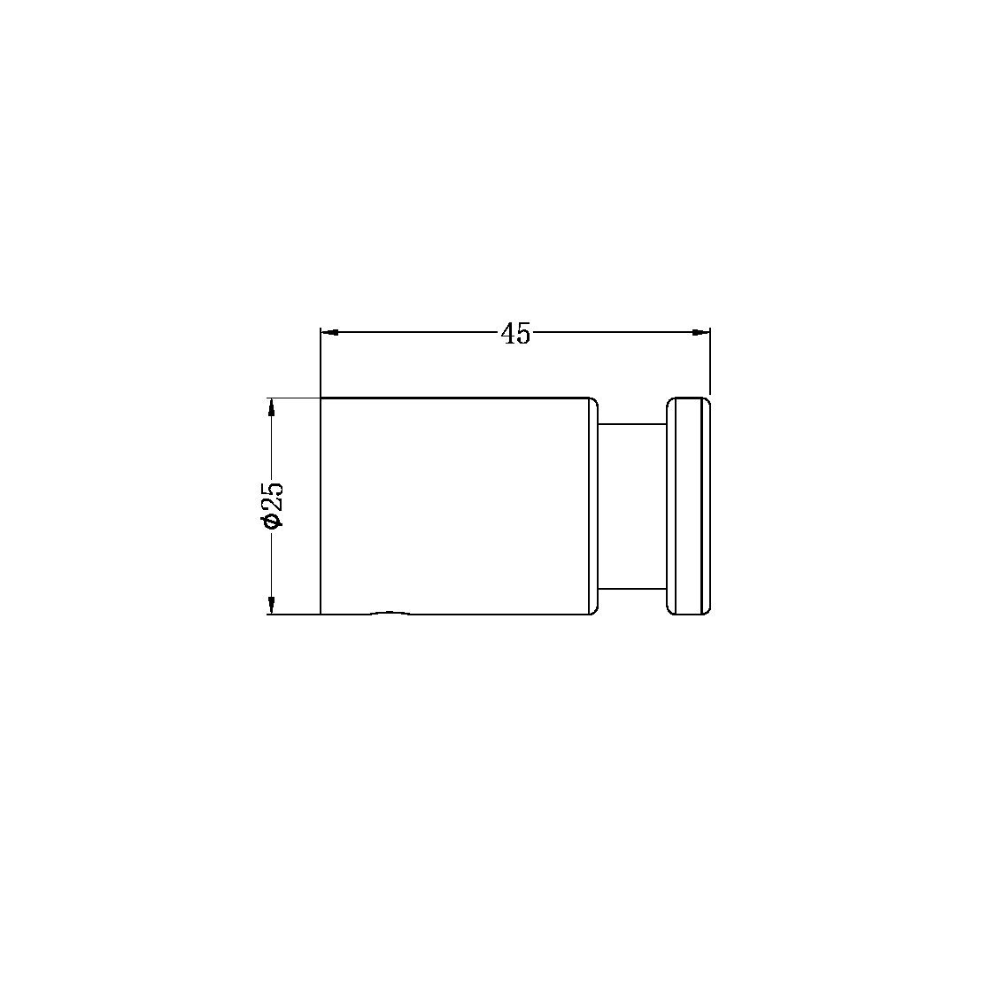 NEW MECCA ROBE HOOK BRUSHED NICKEL
