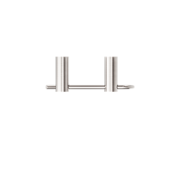 NEW MECCA TOILET ROLL HOLDER BRUSHED NICKEL