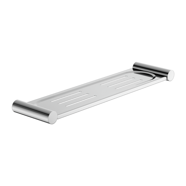 NEW MECCA METAL SHOWER SHELF CHROME