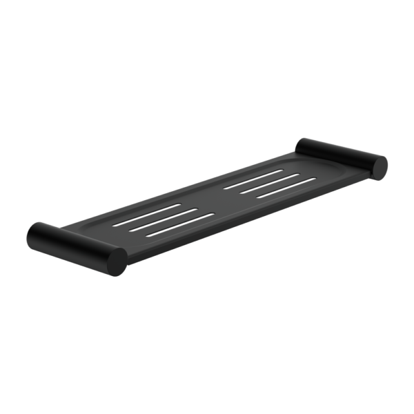 NEW MECCA METAL SHOWER SHELF MATTE BLACK