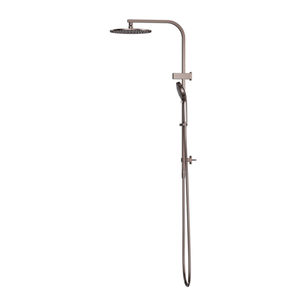 BIANCA TWIN SHOWER BRUSHED BRONZE
