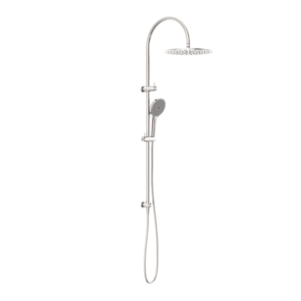 OPAL TWIN SHOWER WITH AIR SHOWER II BRUSHED NICKEL