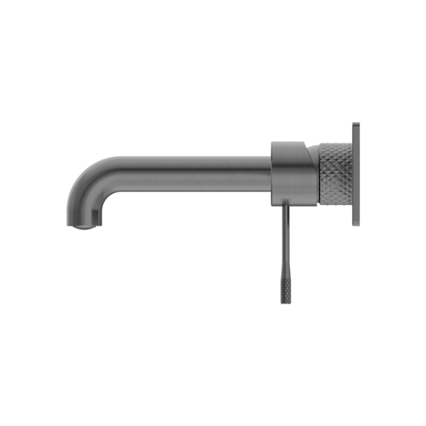 OPAL WALL BASIN/BATH MIXER 120MM GRAPHITE