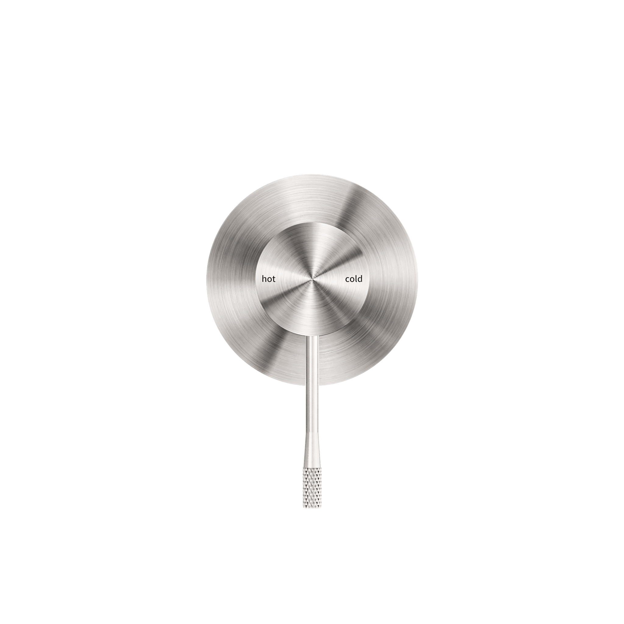 OPAL SHOWER MIXER 80MM PLATE BRUSHED NICKEL
