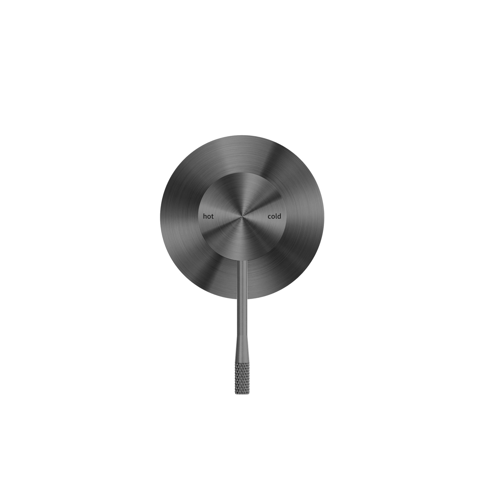 OPAL SHOWER MIXER 80MM PLATE GRAPHITE