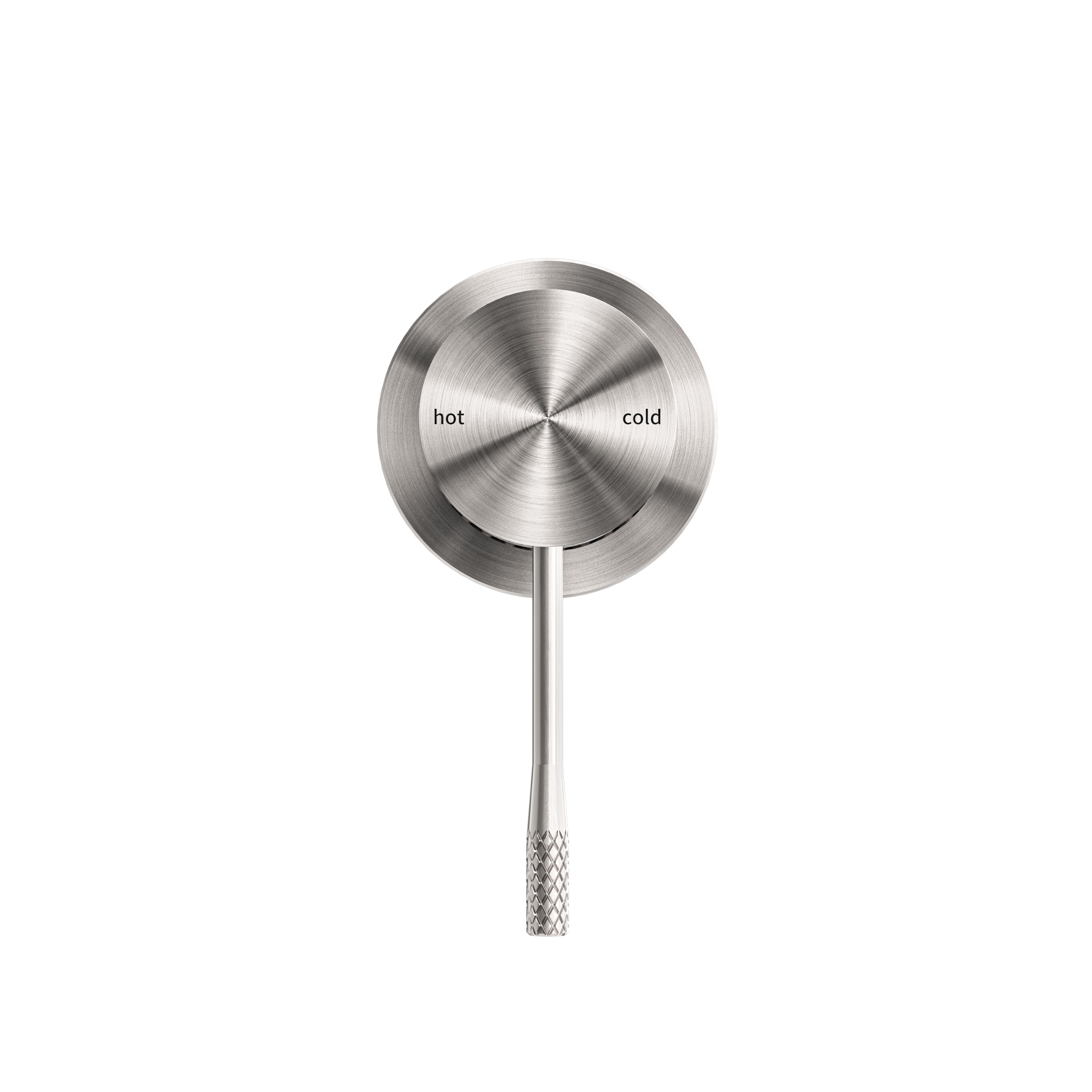 OPAL SHOWER MIXER 60MM PLATE BRUSHED NICKEL