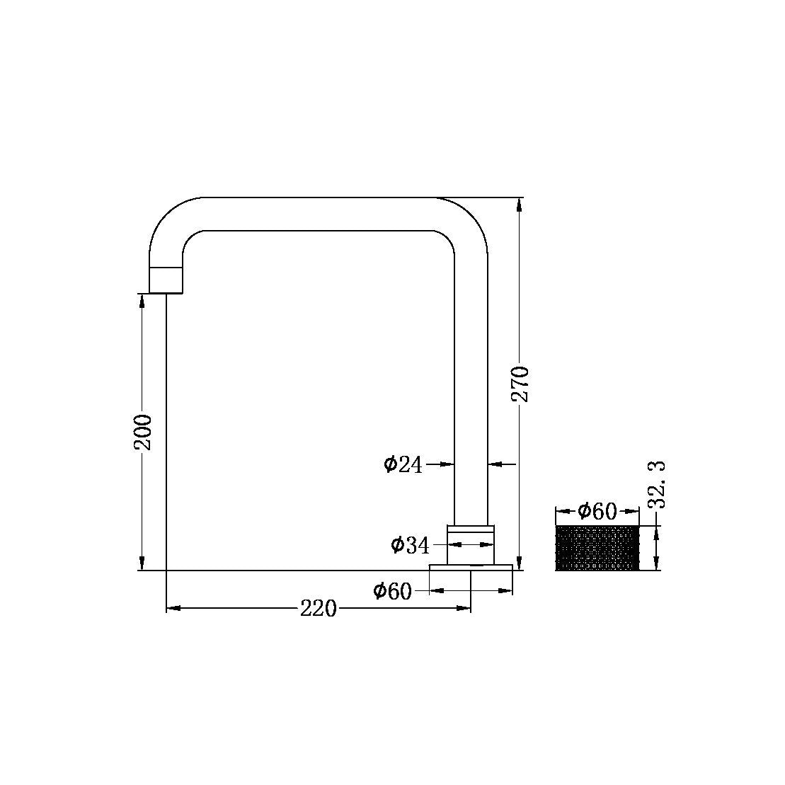 OPAL PROGRESSIVE TALL BASIN SET GRAPHITE