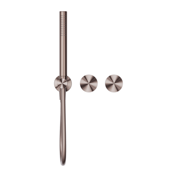 OPAL PROGRESSIVE SHOWER SYSTEM SEPARATE PLATE BRUSHED BRONZE