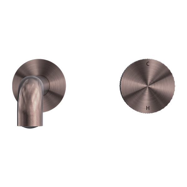 OPAL PROGRESSIVE WALL BASIN/BATH SET 230MM BRUSHED BRONZE