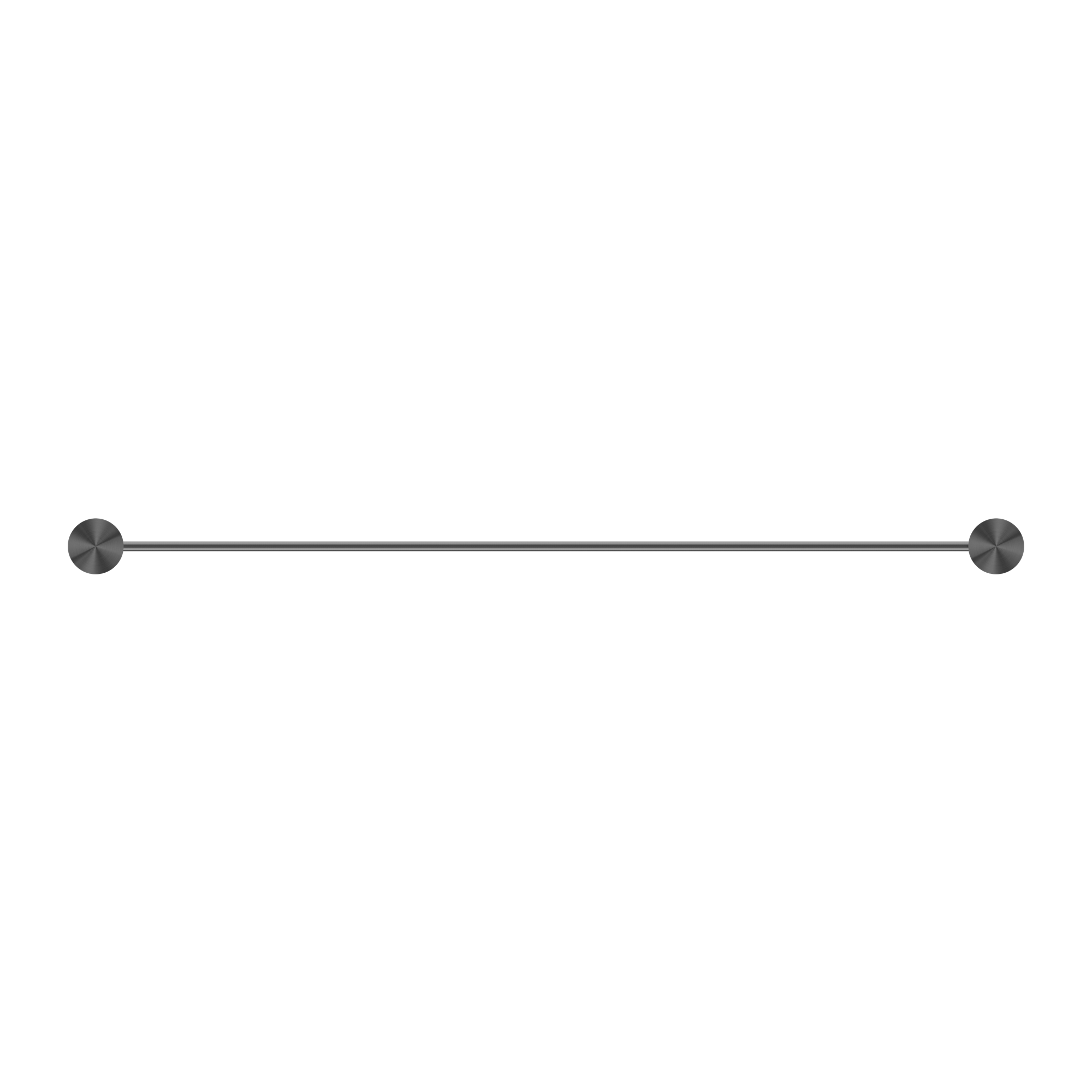 OPAL DOUBLE TOWEL RAIL 600MM GRAPHITE