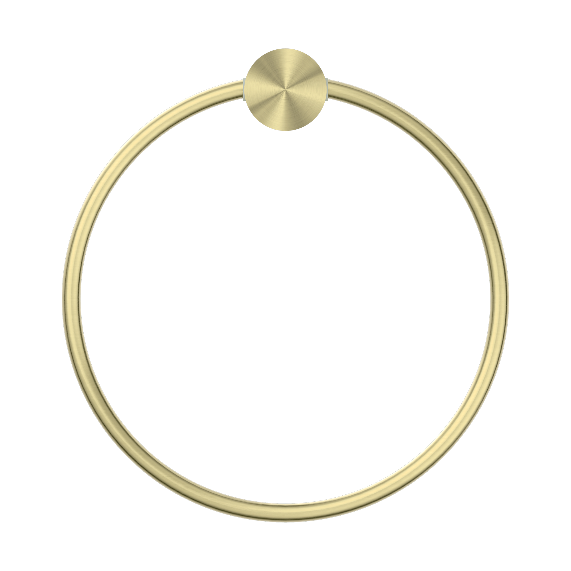 OPAL TOWEL RING BRUSHED GOLD